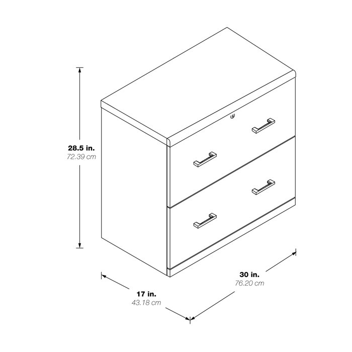 Latitude Run® Tykeem 2Drawer Lateral Filing Wayfair